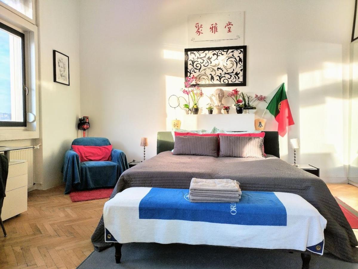 Danu-Duna Lejlighed Budapest Eksteriør billede